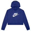 Sportswear Women's Essential Cropped Hoodie - Lapis/Heather