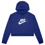 Sportswear Women's Essential Cropped Hoodie - Lapis/Heather