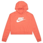 Sportswear Women's Essential Cropped Hoodie - Magic Ember/Heather