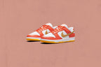 Women's Dunk Low - Orange/Metallic Gold