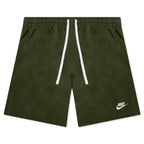 Woven Shorts - Rough Green/White