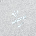 Nike x NOCTA Basketball Hoodie - Dark Grey Heather/Cobalt Tint