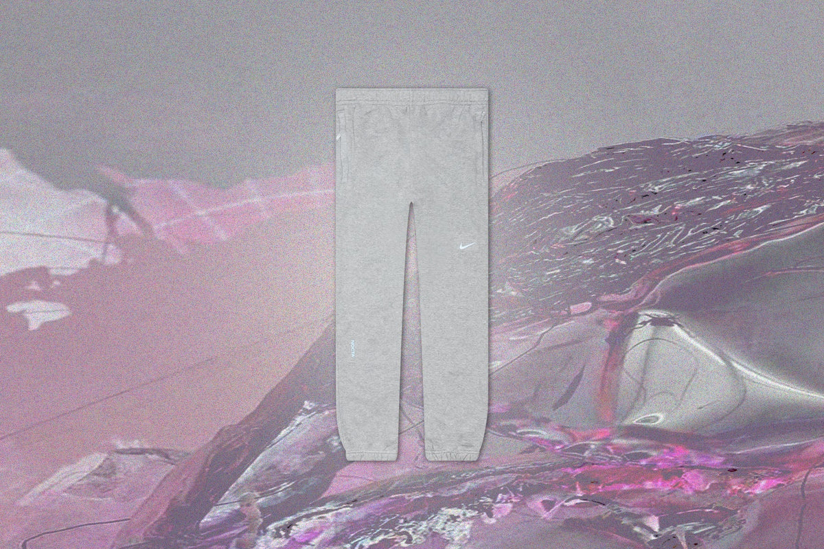 Nike x NOCTA Basketball Pants - Dark Grey Heather/Cobalt Tint