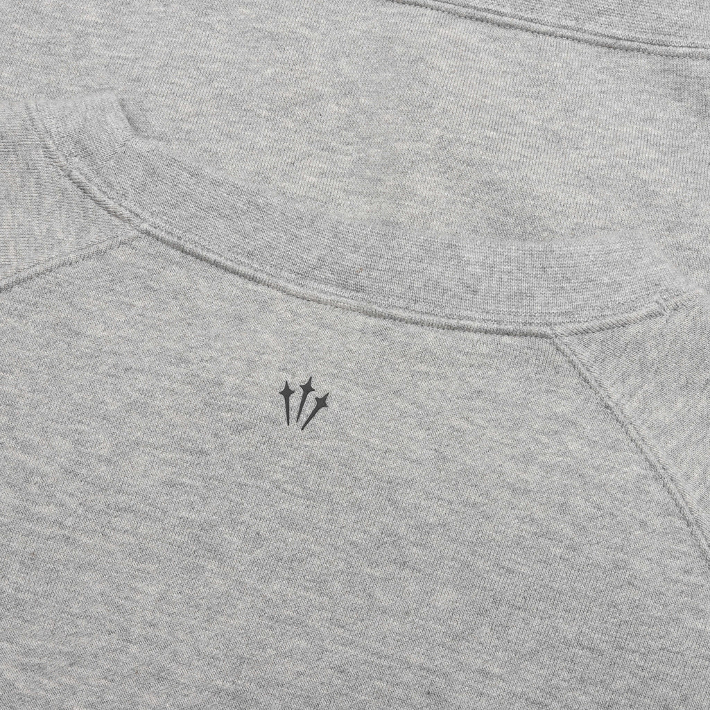 Nike x NOCTA NRG CS Fleece Crew - Dark Grey Heather/Black