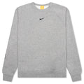 Nike x NOCTA NRG CS Fleece Crew - Dark Grey Heather/Black