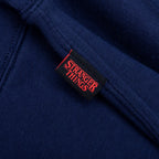 Nike x Stranger Things Fleece Crew - Midnight Navy/Soft Yellow