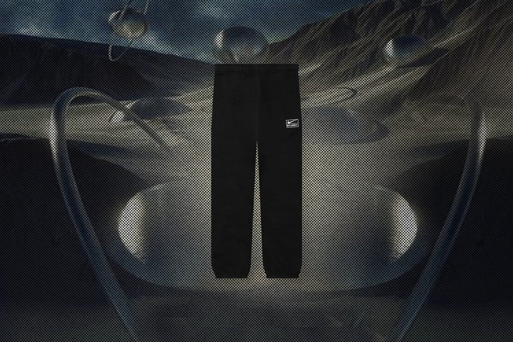 Nike x Stussy Washed Fleece Pant - Black/Sail