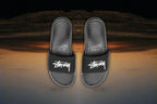 Nike x Stussy Benassi - Black/Sail