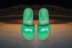 Nike x Stussy Benassi - Pine Green/Sail