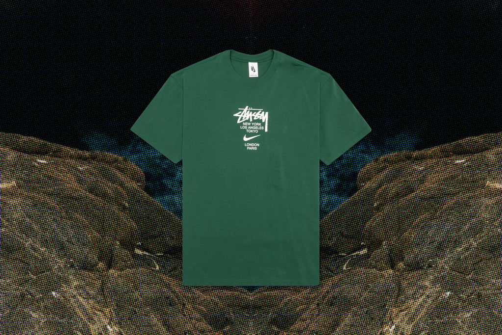 Nike x Stussy S/S T-Shirt - Gorge Green