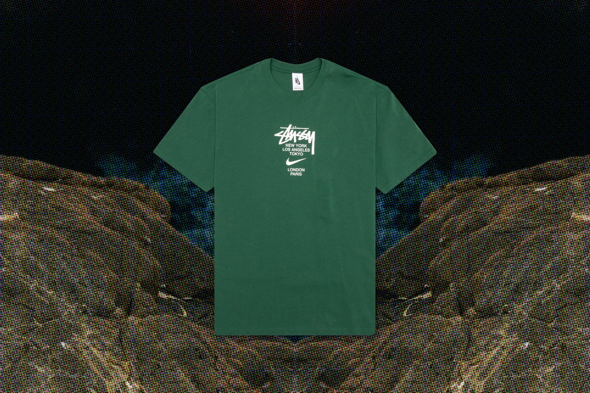 Nike x Stussy S/S T-Shirt - Gorge Green