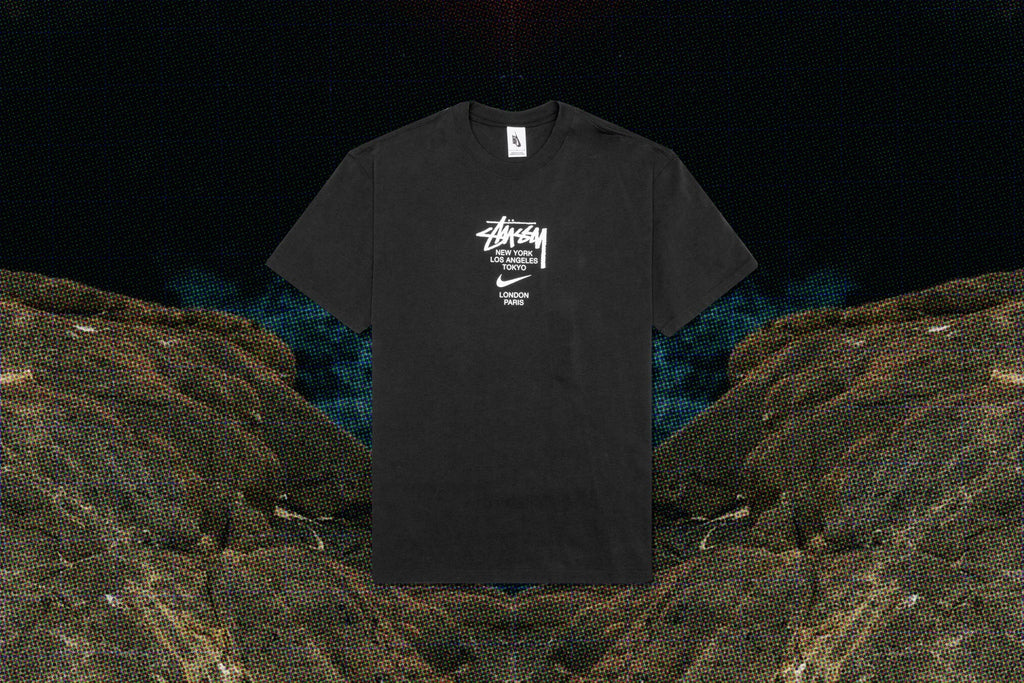Nike x Stussy S/S T-Shirt - Black