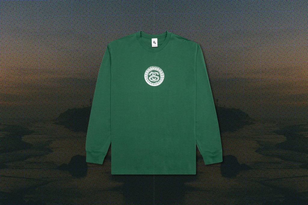 Nike x Stussy L/S T-Shirt - Gorge Green