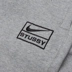 Nike x Stussy NRG Fleece Pant - Dark Grey Heather/Black