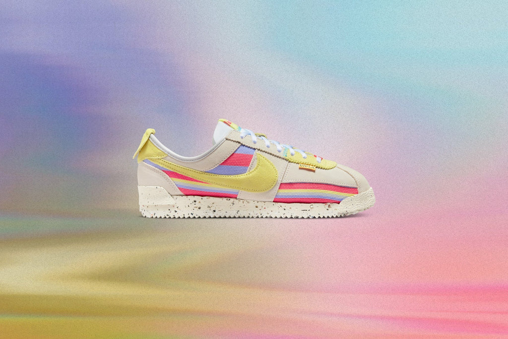 Nike x Union Cortez SP - White/Lemon Frost/Grey Fog