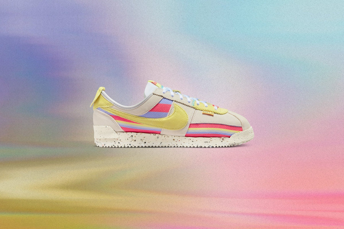 Nike x Union Cortez SP - White/Lemon Frost/Grey Fog