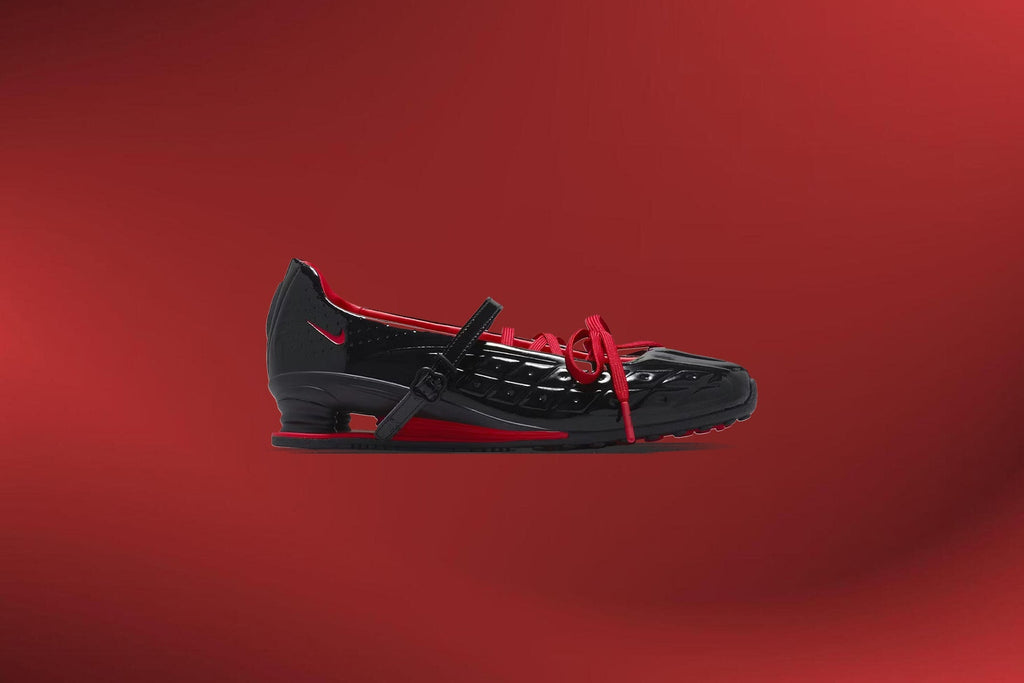 Nike x LABELHOOD Women's Shox Z Calistra - Black/University Red