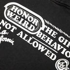 Not Allowed Hoodie - Black