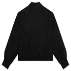 Nylon Bomber Jacket - Black