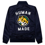 Nylon Stadium Jacket - Navy