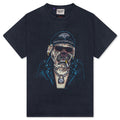 Oct Biker Dog Tee - Vintage Black