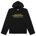 Oil Vintage Hoodie - Black