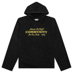 Oil Vintage Hoodie - Black
