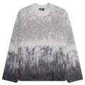 Ombre Knit Sweater - Light Grey