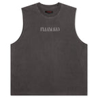 Onyx Sleeveless Shirt - Faded Black