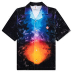 Gradient Towelling Shirt - Tie Dye