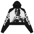Open Up Agape Hoodie - Black/Heather