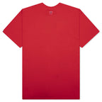 Origami S/S Tee - Fiery Red