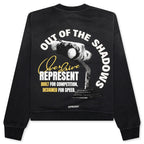 Out Of The Shadows Sweatshirt - Stained Black