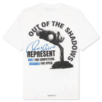 Out Of The Shadows T-Shirt - Flat White