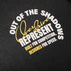 Out Of The Shadows T-Shirt - Stained Black