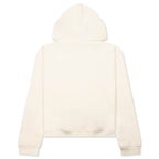 Outline Zip Hoodie - Ivory
