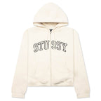 Outline Zip Hoodie - Ivory