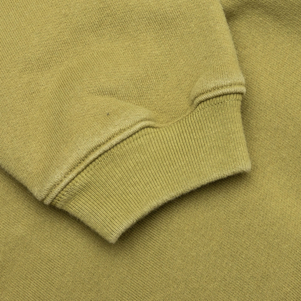 Outline Zip Hoodie - Olive