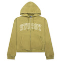 Outline Zip Hoodie - Olive