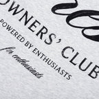 Owners Club Script T-Shirt - Cream Marl