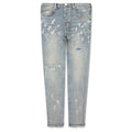 P001 - Light Indigo Paint Blowout