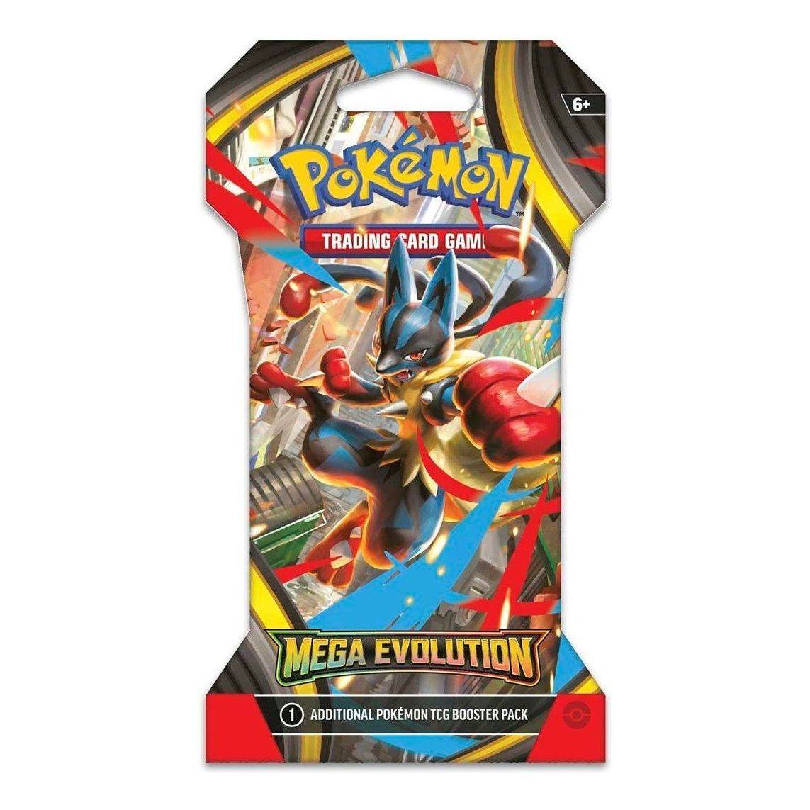 Pokemon Card Eng. 2025 Pokemon ME01: Mega Evolution Sleeved Booster 1 Pack (Style may vary) 10-10055-108