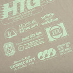 Paint Works Tee - Taupe