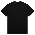Patch Silk T-Shirt - Black