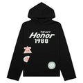 Patchwork Party Hoodie - Black