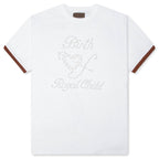 Pearl Patchwork S/S T-Shirt - White