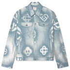 Pearlescent Monogram Denim Jacket - Pearlescent