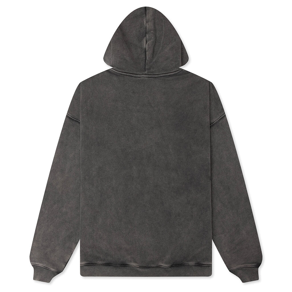 Pegasus Zip Through Hoodie - Vintage Grey