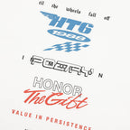 Persistence Race Tee - White