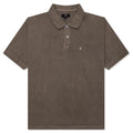 Pigment Dyed Pique Polo - Taupe